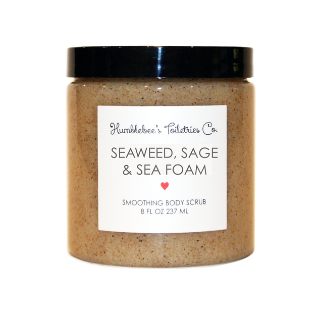 SEAWEED, SAGE & SEA FOAM BODY SCRUB