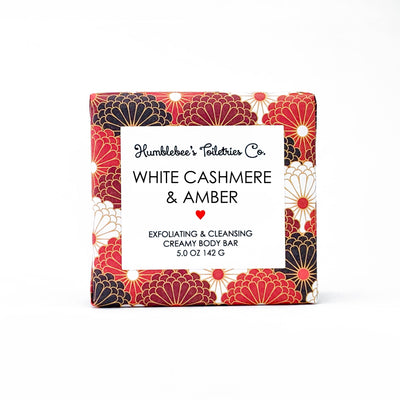 WHITE CASHMERE & AMBER CREAMY BODY BAR