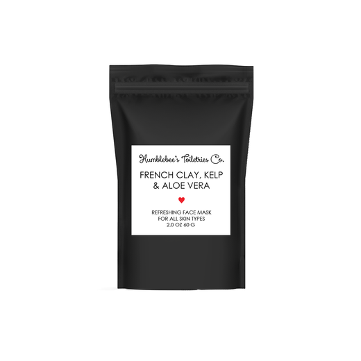 FRENCH CLAY, KELP & ALOE VERA FACE MASK