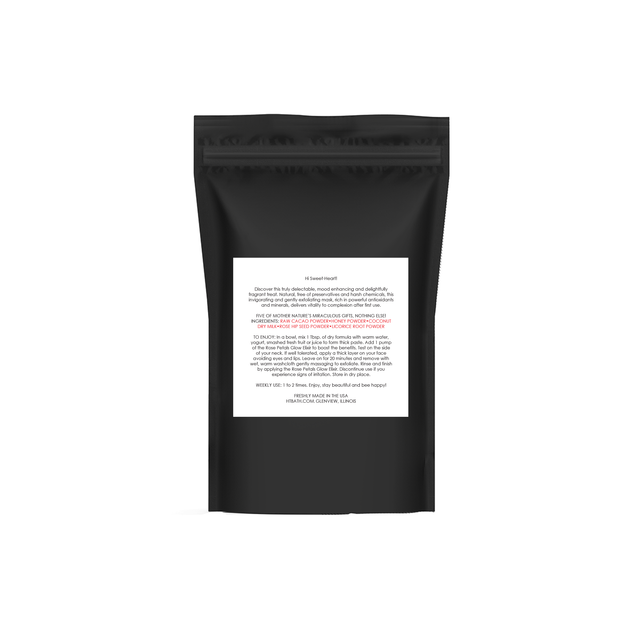 RAW CACAO & ROSE HIP FACE MASK