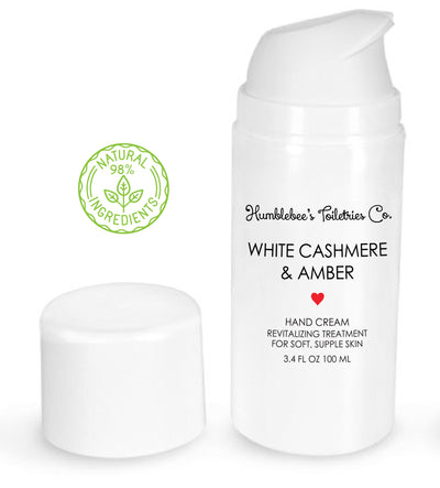 WHITE CASHMERE & AMBER HAND CREAM