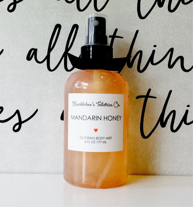 MANDARIN HONEY - GLOSSING BODY MIST