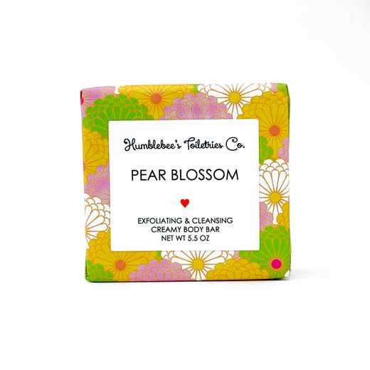 PEAR BLOSSOM creamy body bar