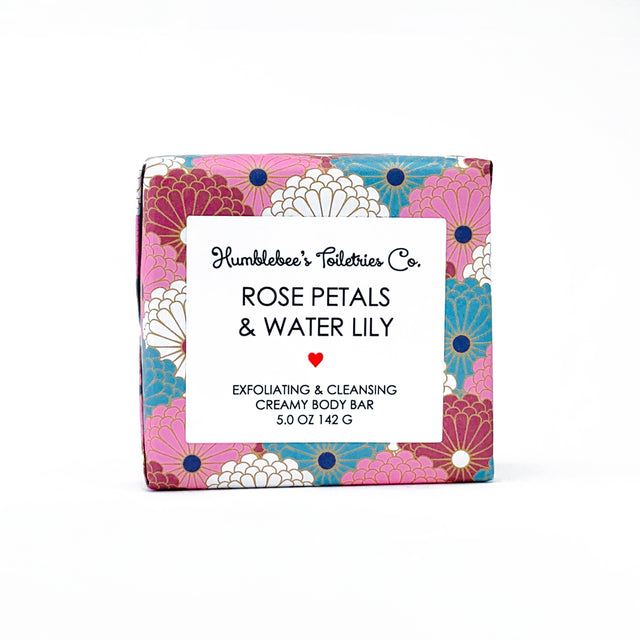 ROSE PETALS & WATER LILY CREAMY BODY BAR