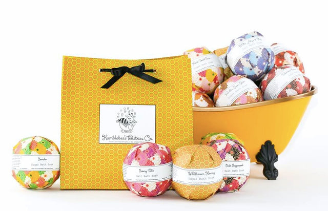 Essential Bathing Collection - 6 SEASONAL BATH SOAKS