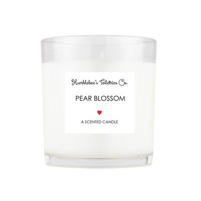 PEAR BLOSSOM A SCENTED CANDLE