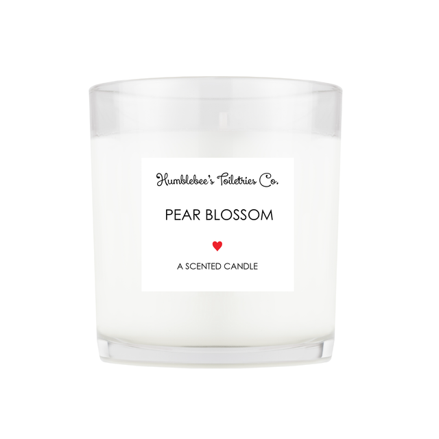 PEAR BLOSSOM A SCENTED CANDLE